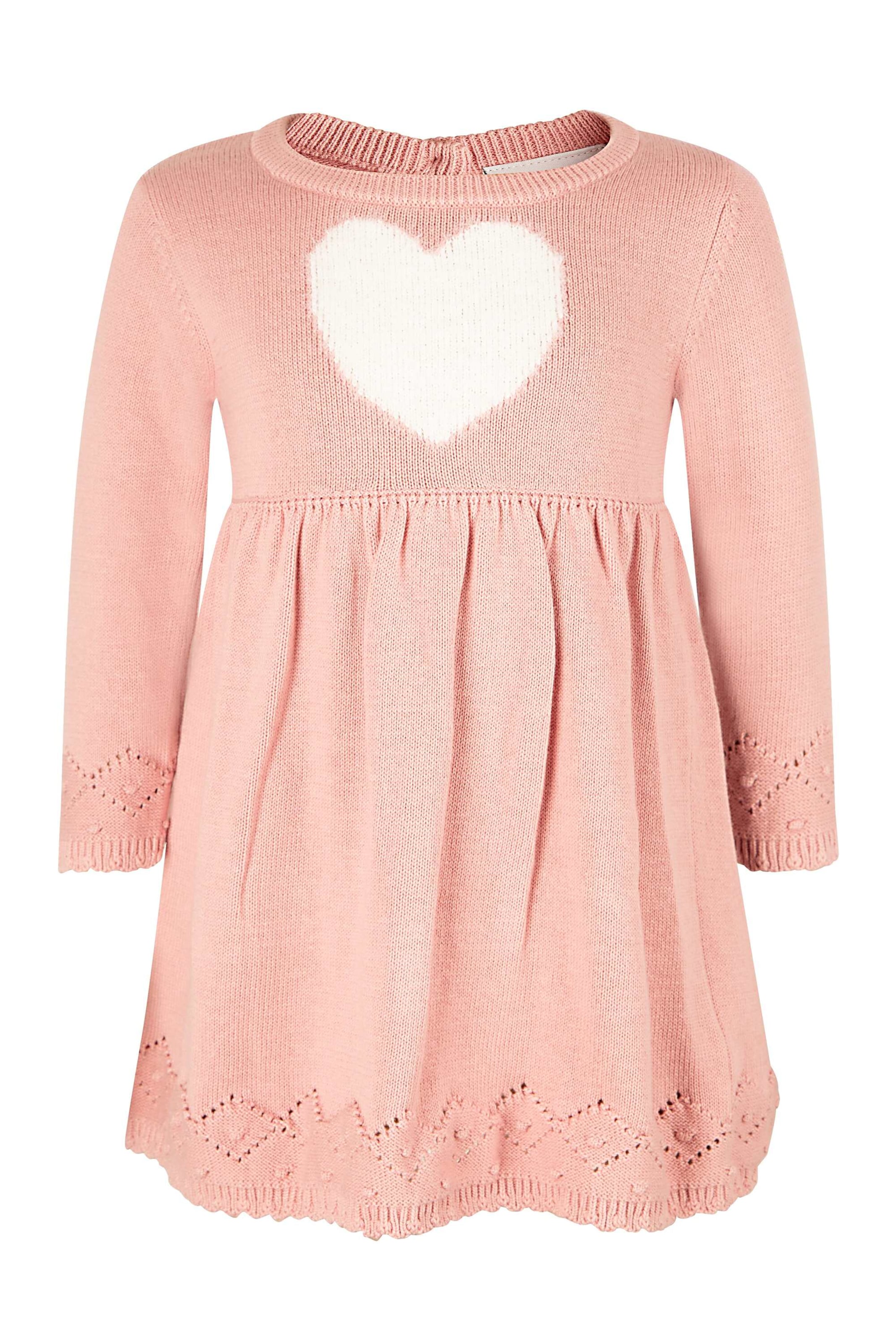 happy girls - Vestido em rosa: frente