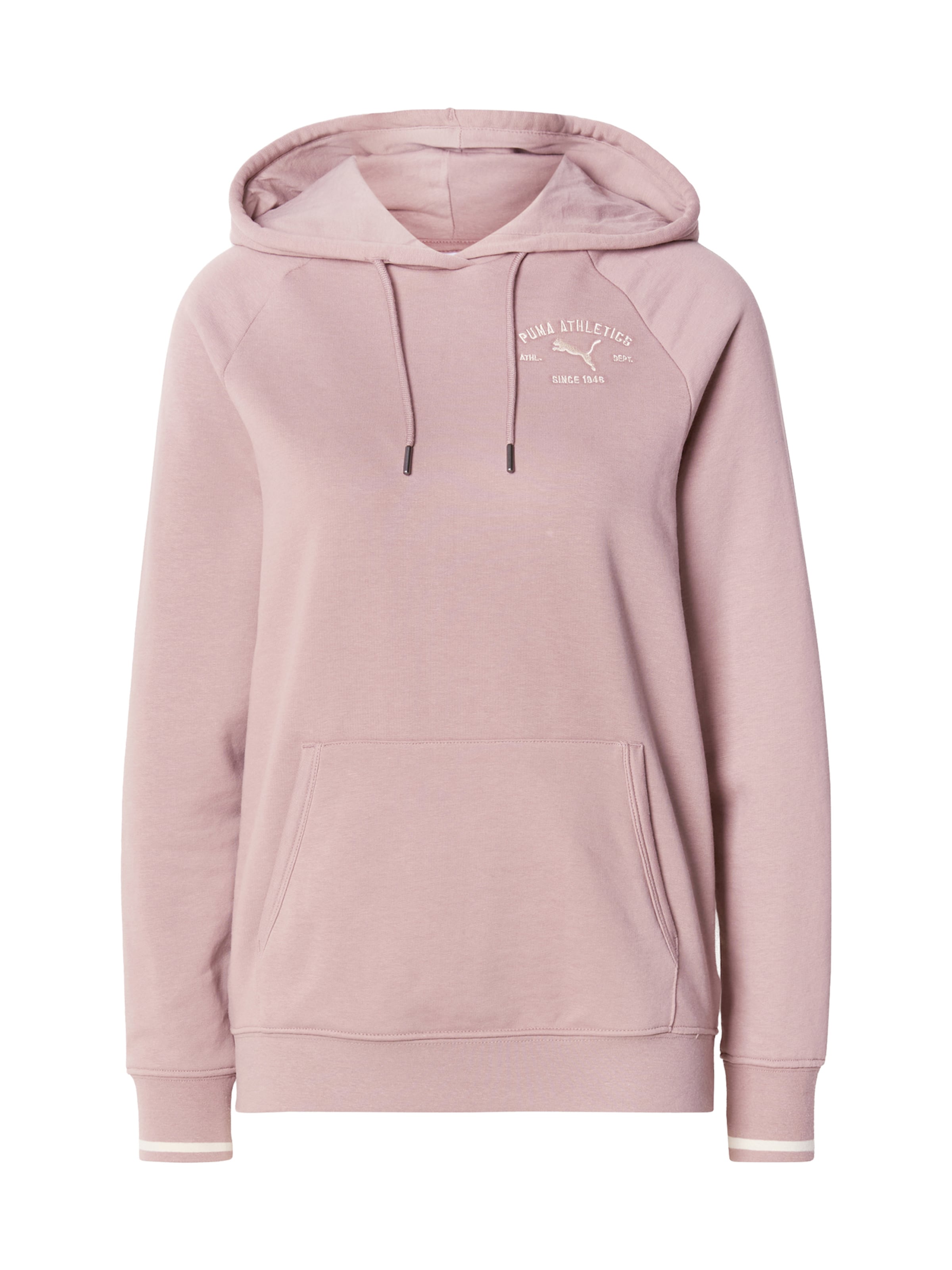 Sweat-shirt 'CLASS' PUMA en beige : devant