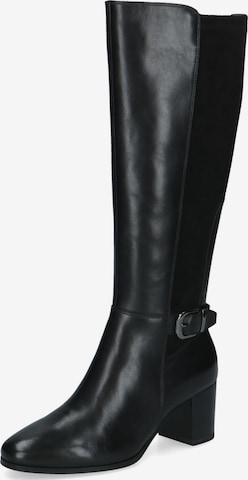 Bottes CAPRICE en noir : devant