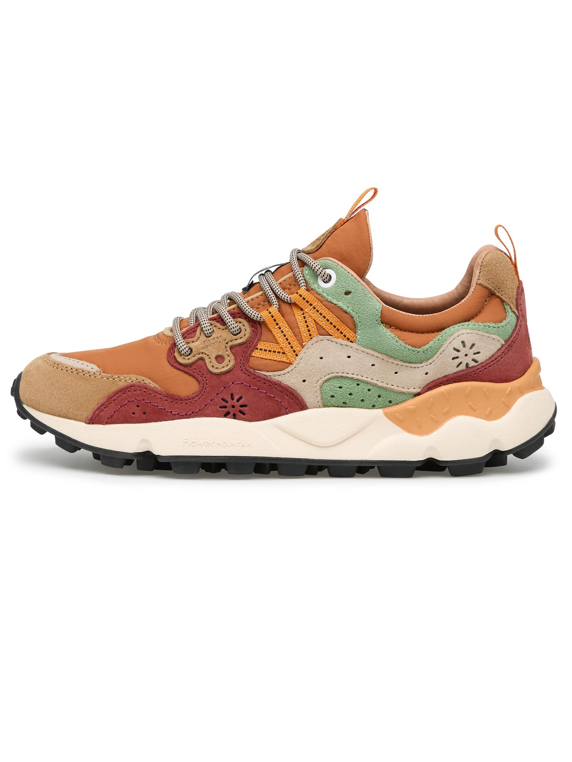 Flower Mountain Sneakers laag 'YAMANO 3 UNI' in Oranje
