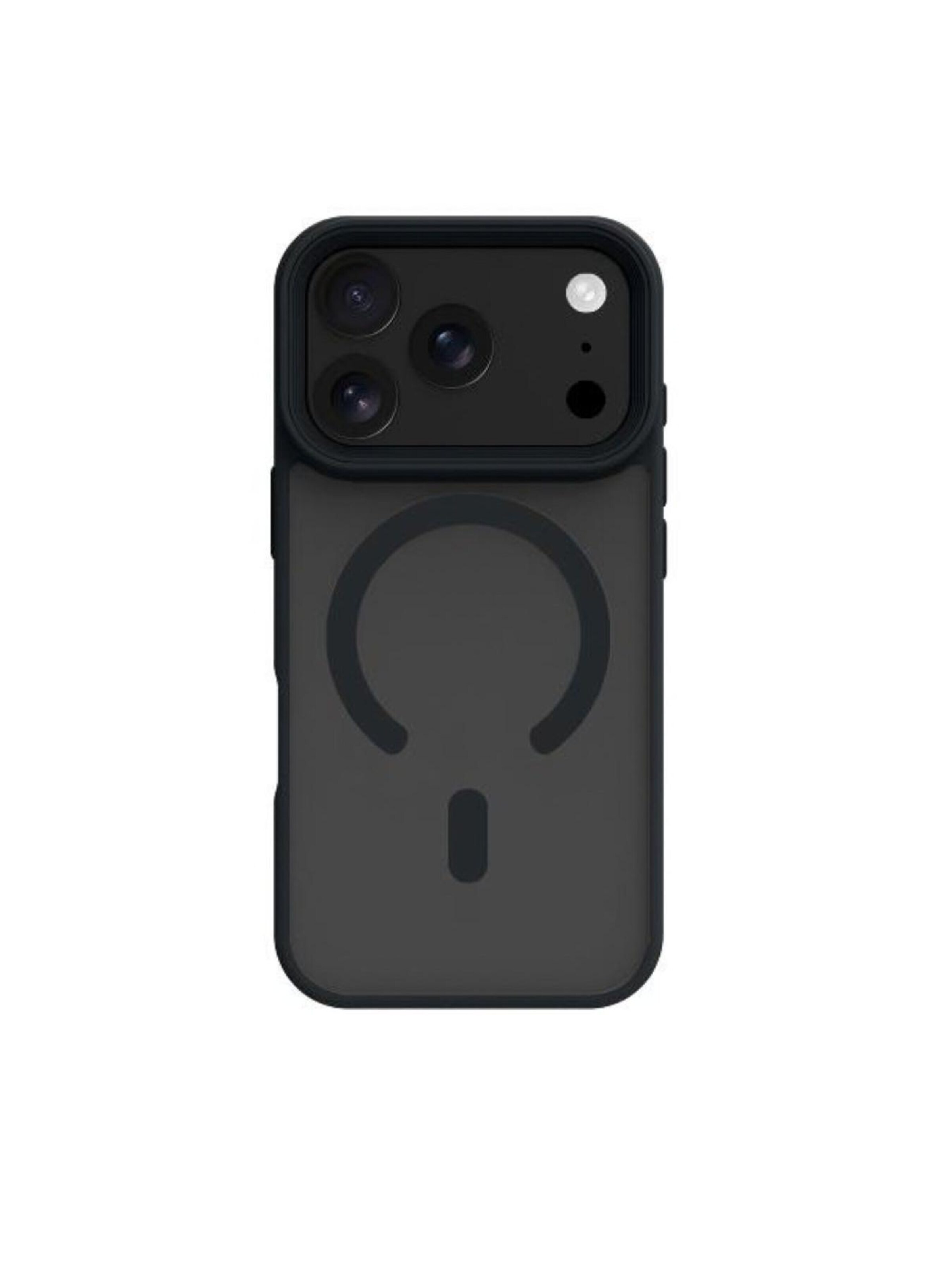 Protection pour Smartphone 'Celly MAGMATT iPhone 17 Pro Max Black MagSafe' Celly en noir : devant