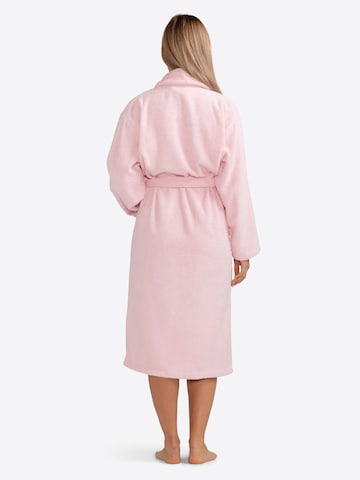 celodoro Long Bathrobe 'Home & Spa Collection' in Pink