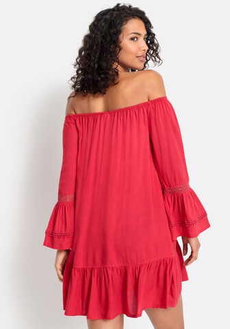 LASCANA Bluse in Rot