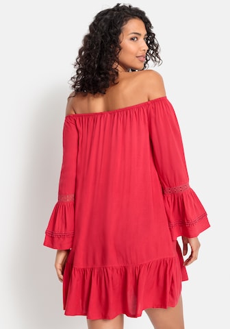 LASCANA Bluse in Rot