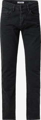 Coupe slim Jean Salsa Jeans en noir : devant