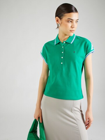 TOMMY HILFIGER - Camisa em verde