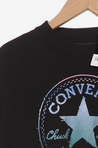 CONVERSE T-Shirt L in Schwarz