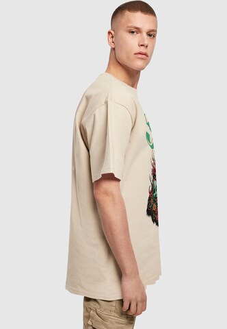 Merchcode T-Shirt 'Ghost - Bliss' in Beige