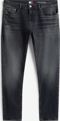 Tommy Jeans - Slimfit Vaquero 'Austin' en negro: frente