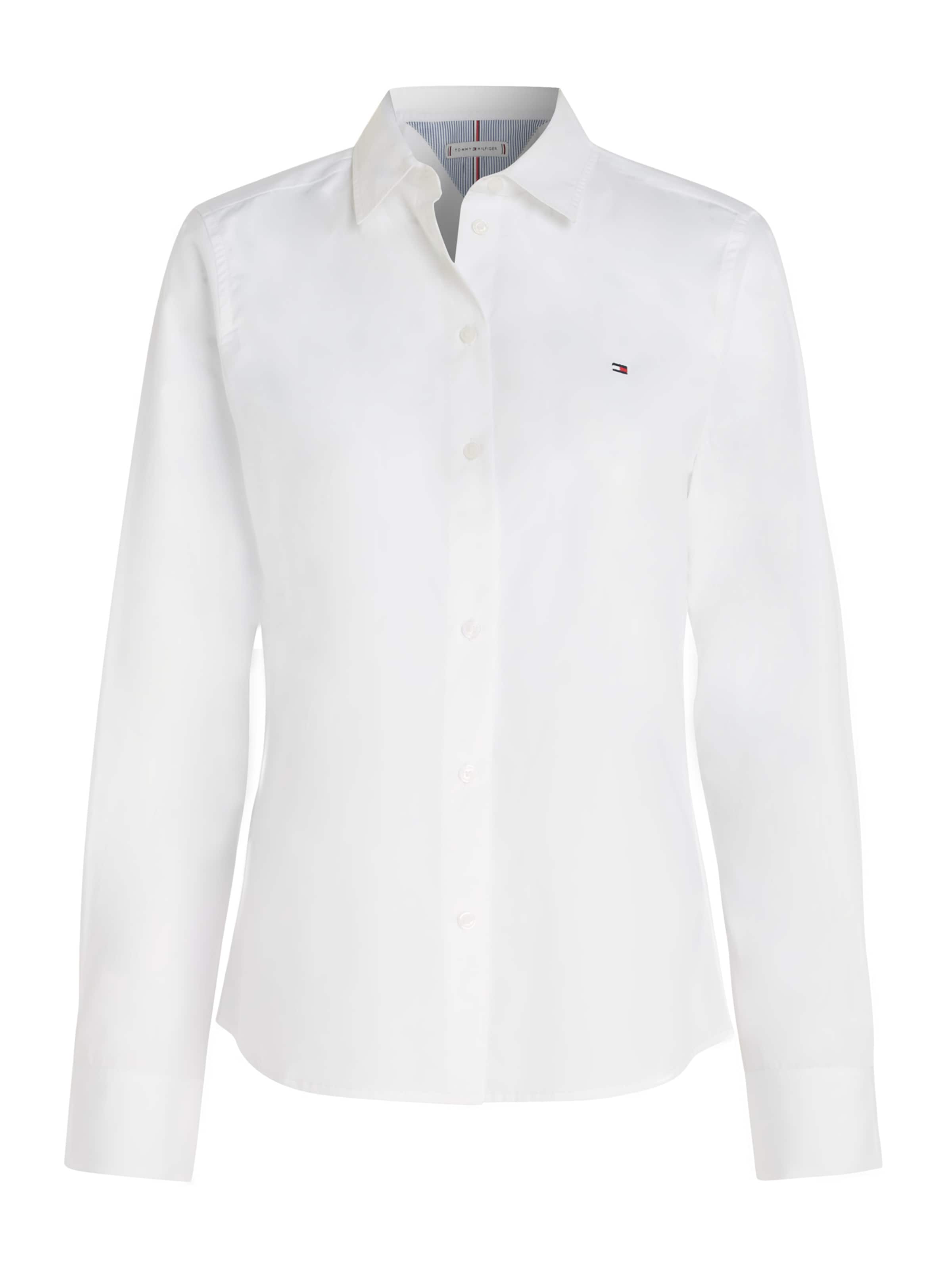 TOMMY HILFIGER Blúz - fehér: elől