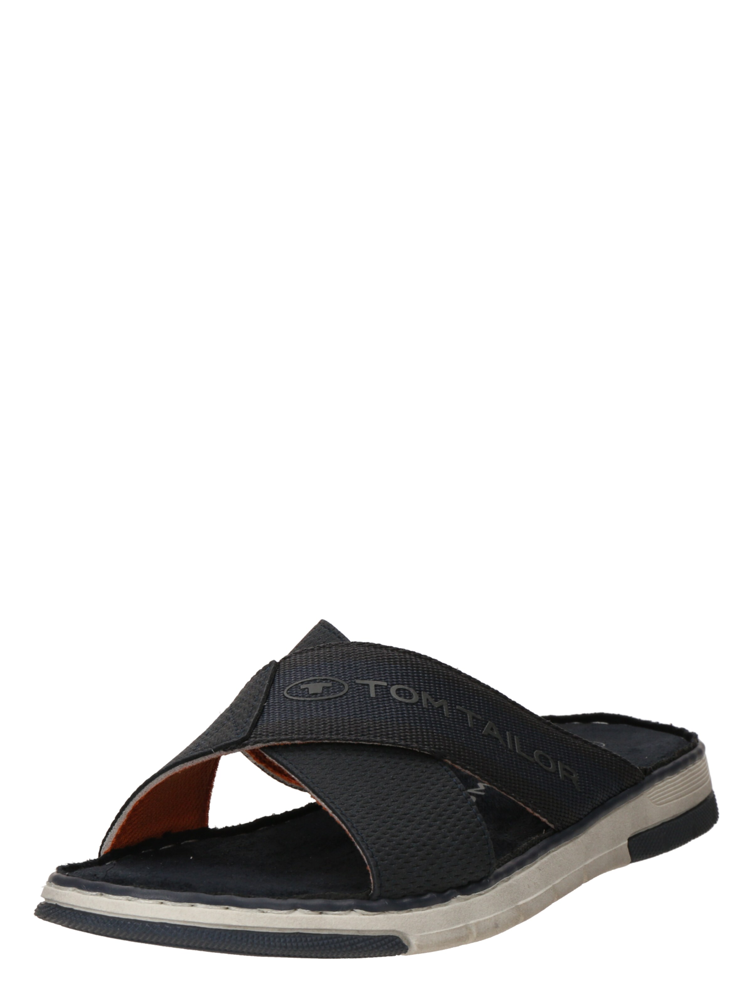 TOM TAILOR Pantolette in Blau: Vorderseite