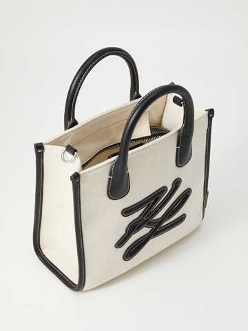 Borsa a mano di Karl Lagerfeld in bianco