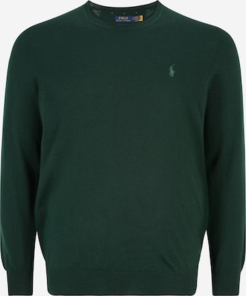 Polo Ralph Lauren Big & Tall Trui in Groen: voorkant