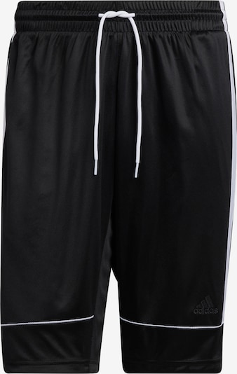 Pantaloni sport 'Creator 365' ADIDAS PERFORMANCE pe negru / alb, Vizualizare produs