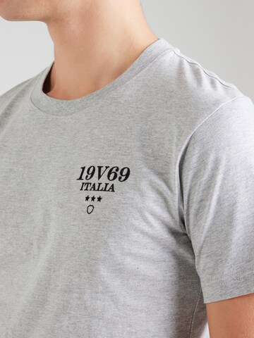 19V69 ITALIA T-Shirt 'Frank' in Grau