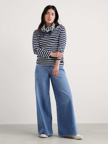 Seasalt Cornwall Wide leg Jeans 'Godrevy' in Blauw