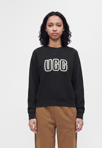 Sweat-shirt UGG en noir : devant