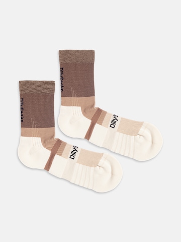 DillySocks Sportsocken 'Active Performance' in Beige
