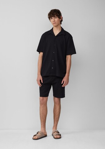 QS Regular Broek in Zwart