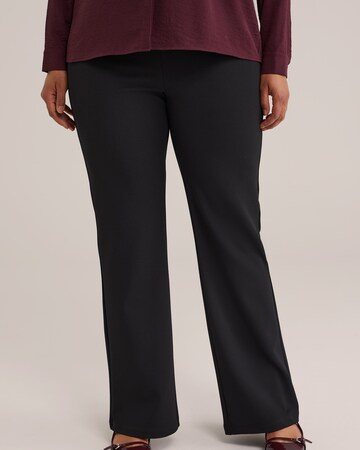 regular Pantaloni di WE Fashion in nero: frontale