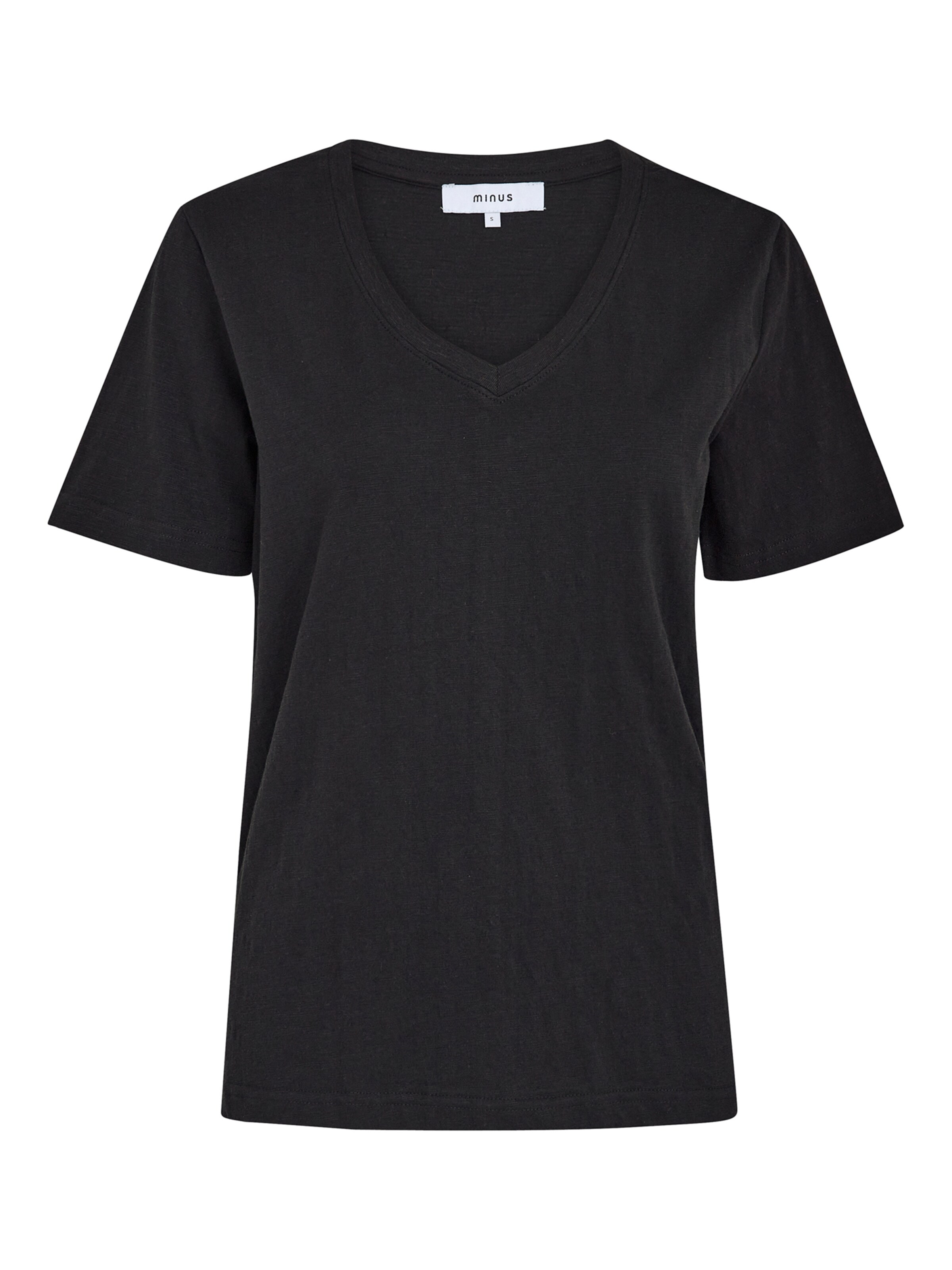 minus T-Shirt 'Leti' in Schwarz: Vorderseite