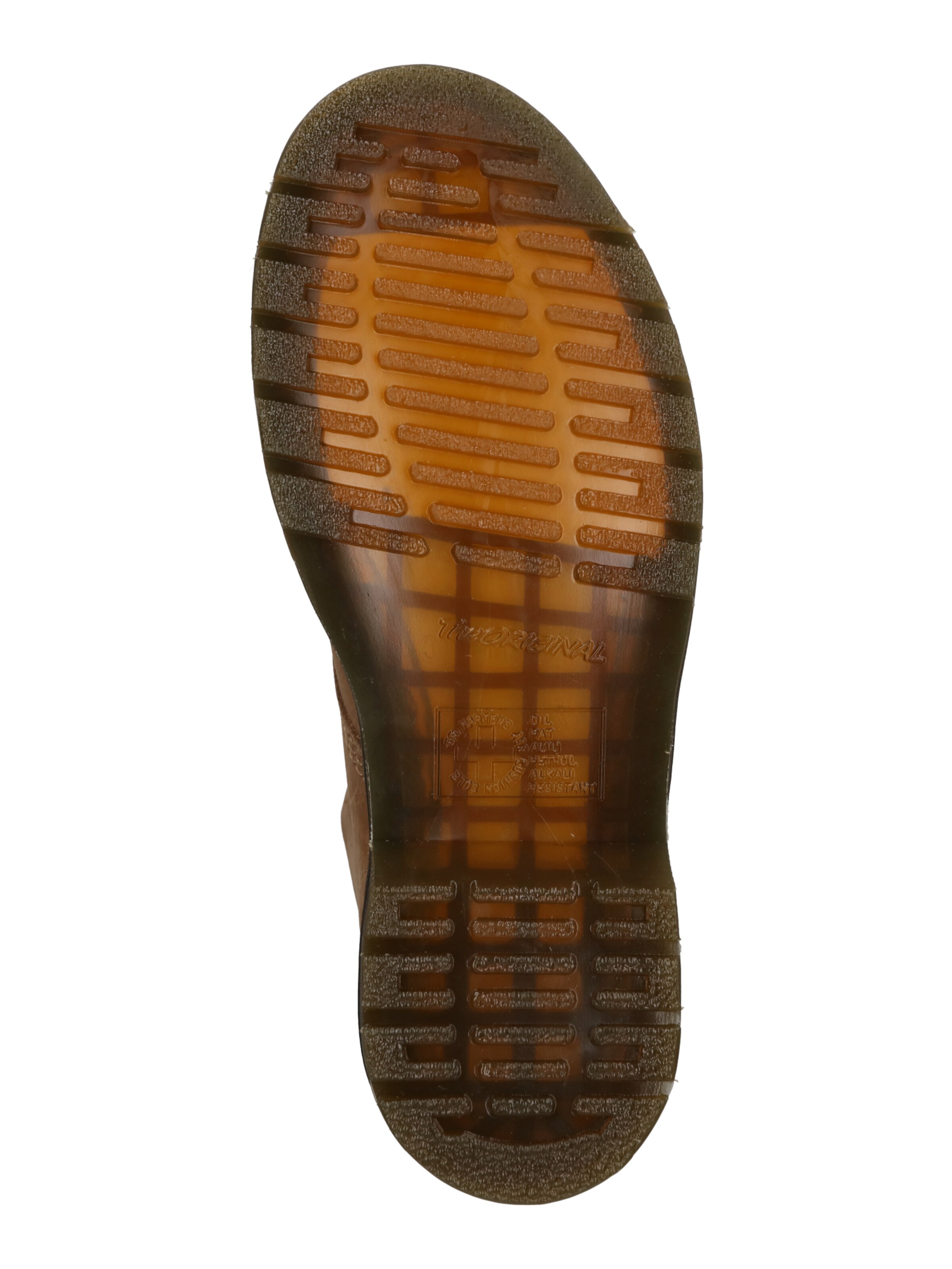 Dr. Martens - Botas con cordones '101' en beige