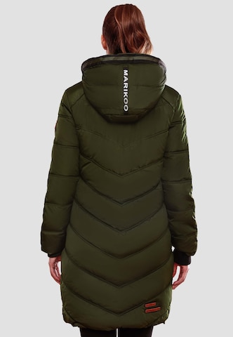 MARIKOO Zimný kabát 'Armasa' - Zelená