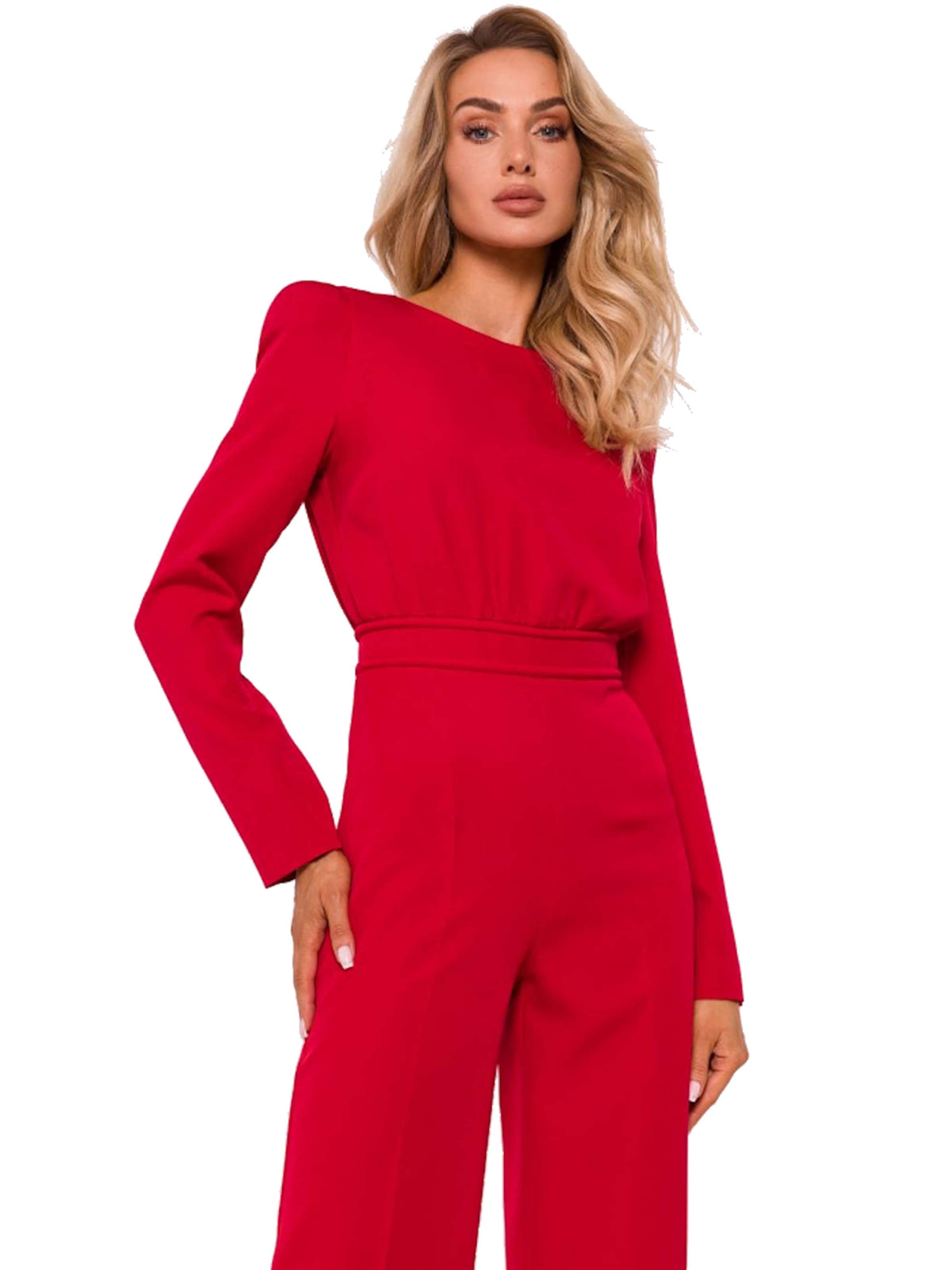 Numoco Jumpsuit 'Overall Adele'‌‌‌‌‌‌‌‌‌‌ in Rot