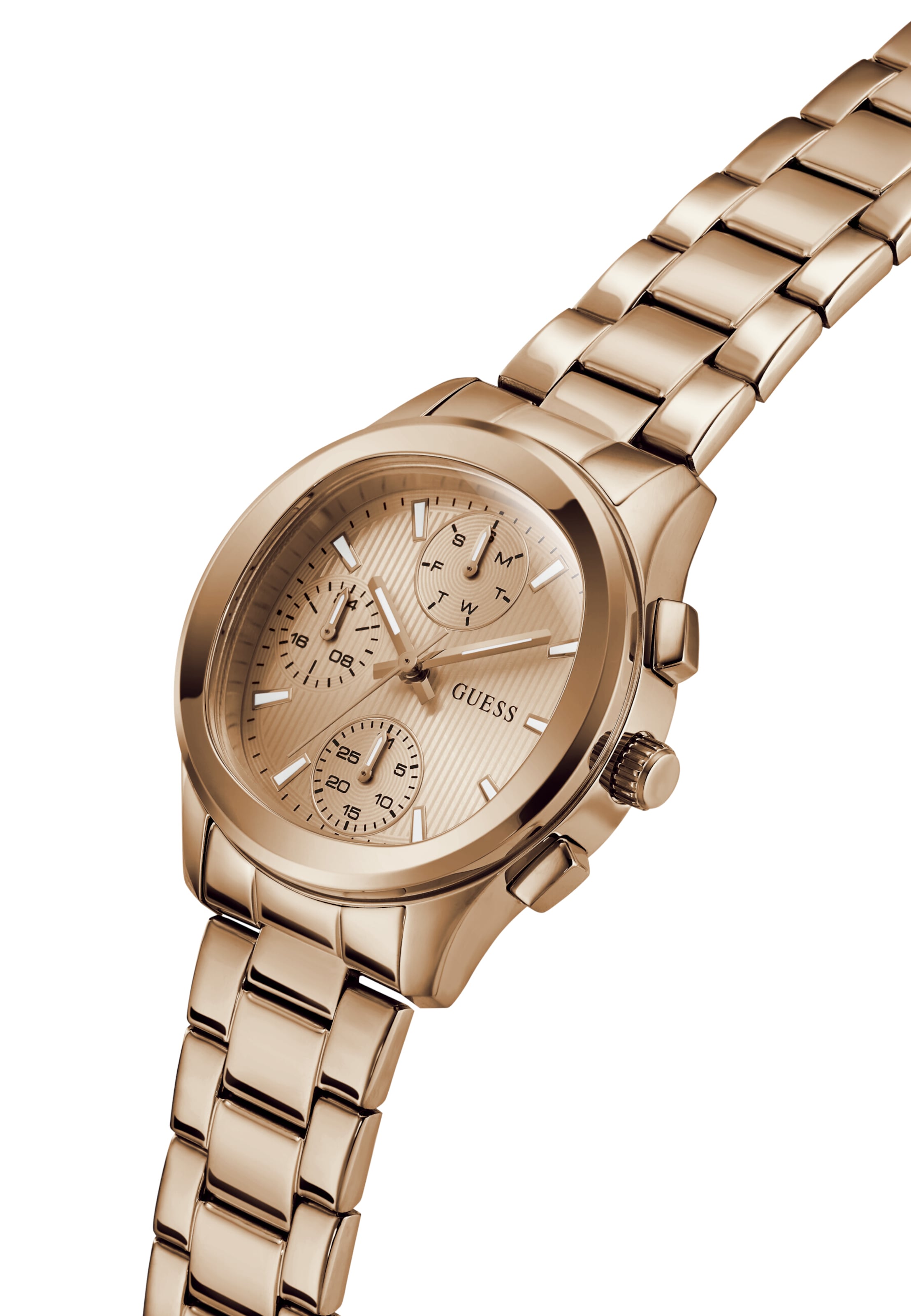 GUESS Analogt ur 'Birdie' i guld