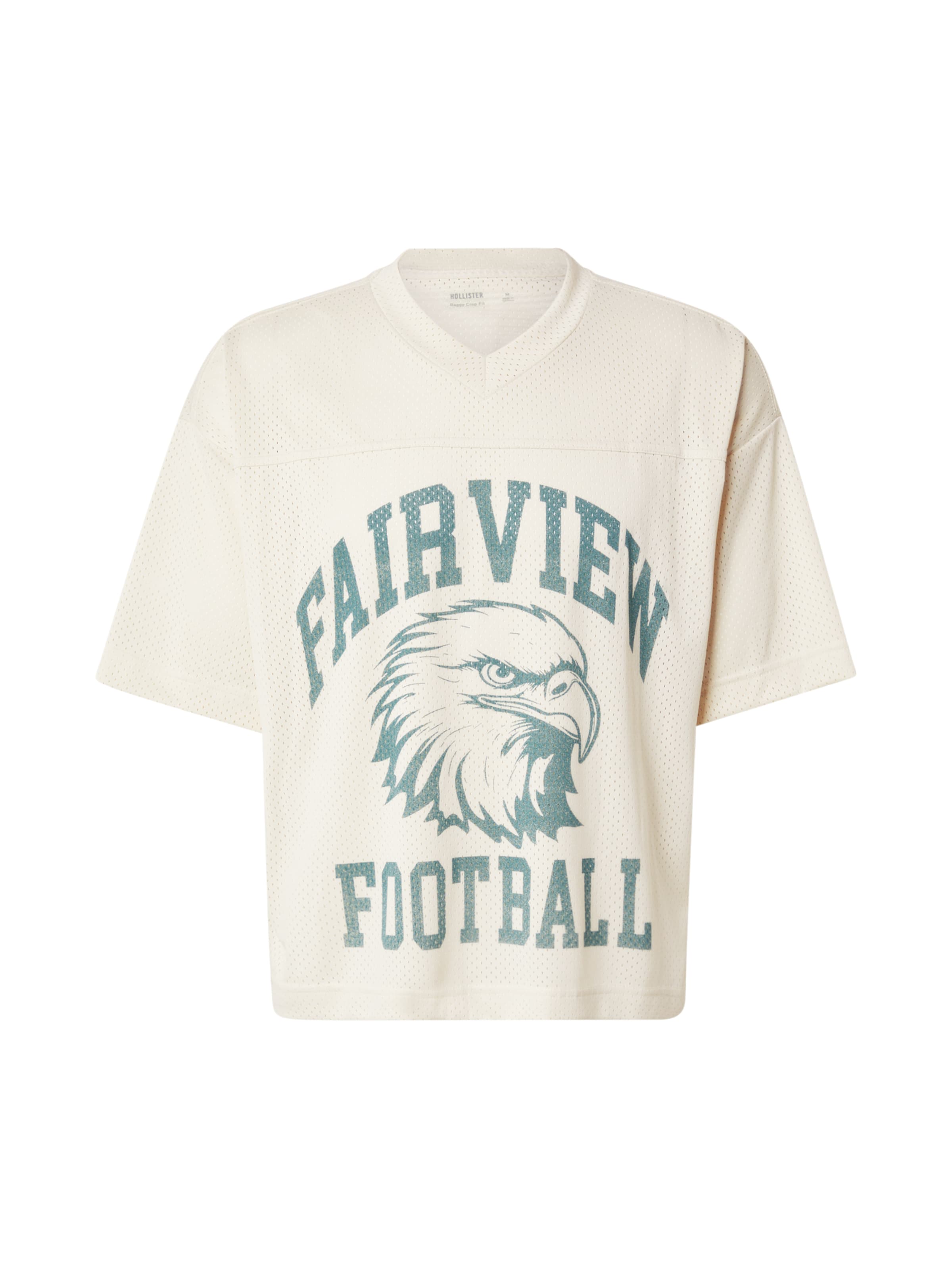 HOLLISTER Shirt in Cream / Emerald, Item view