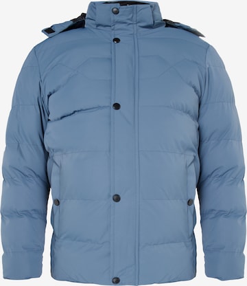 MO Winterjas in Blauw: voorkant