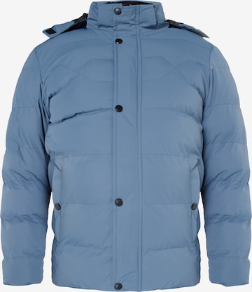 MOZimska jakna - plava boja: prednji dio