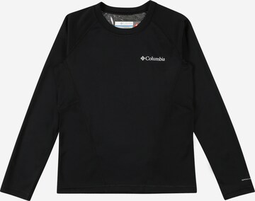 COLUMBIA Base Layer in Schwarz: front