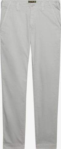 Superdry & Co Chino in Grijs: voorkant