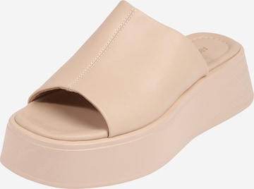 ABOUT YOU Sandals 'Emilia' in Beige: front