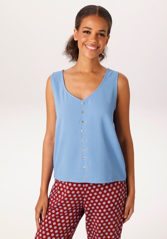 Aniston CASUAL Blouse in Blue: front