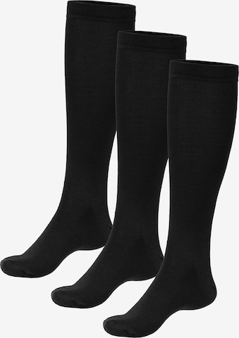 BENCH Kniestrümpfe in Schwarz: Vorderseite