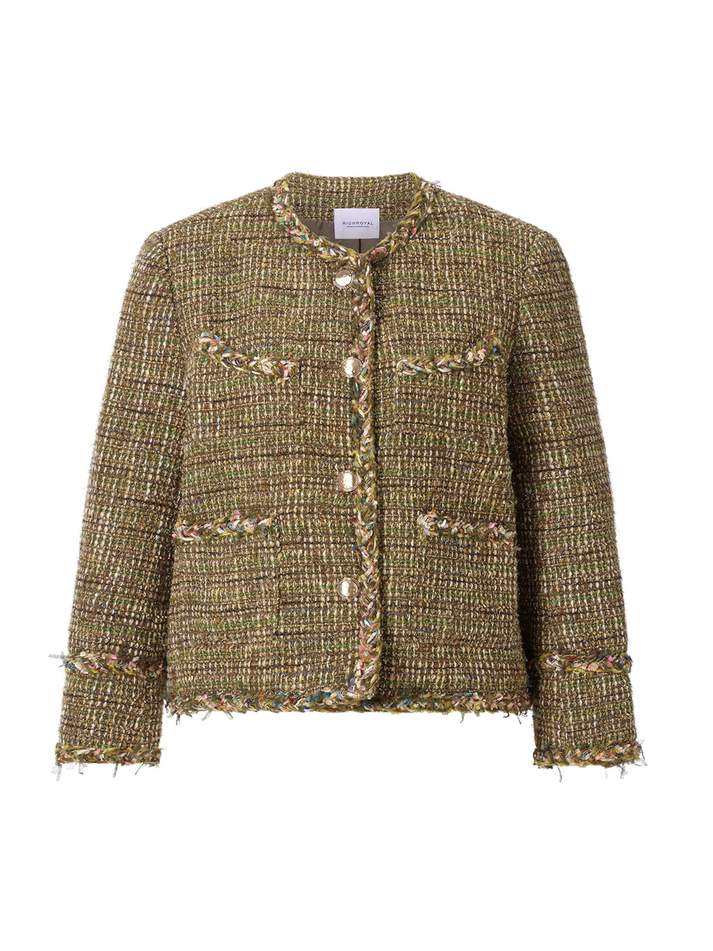 Blazer di Rich & Royal in verde: frontale