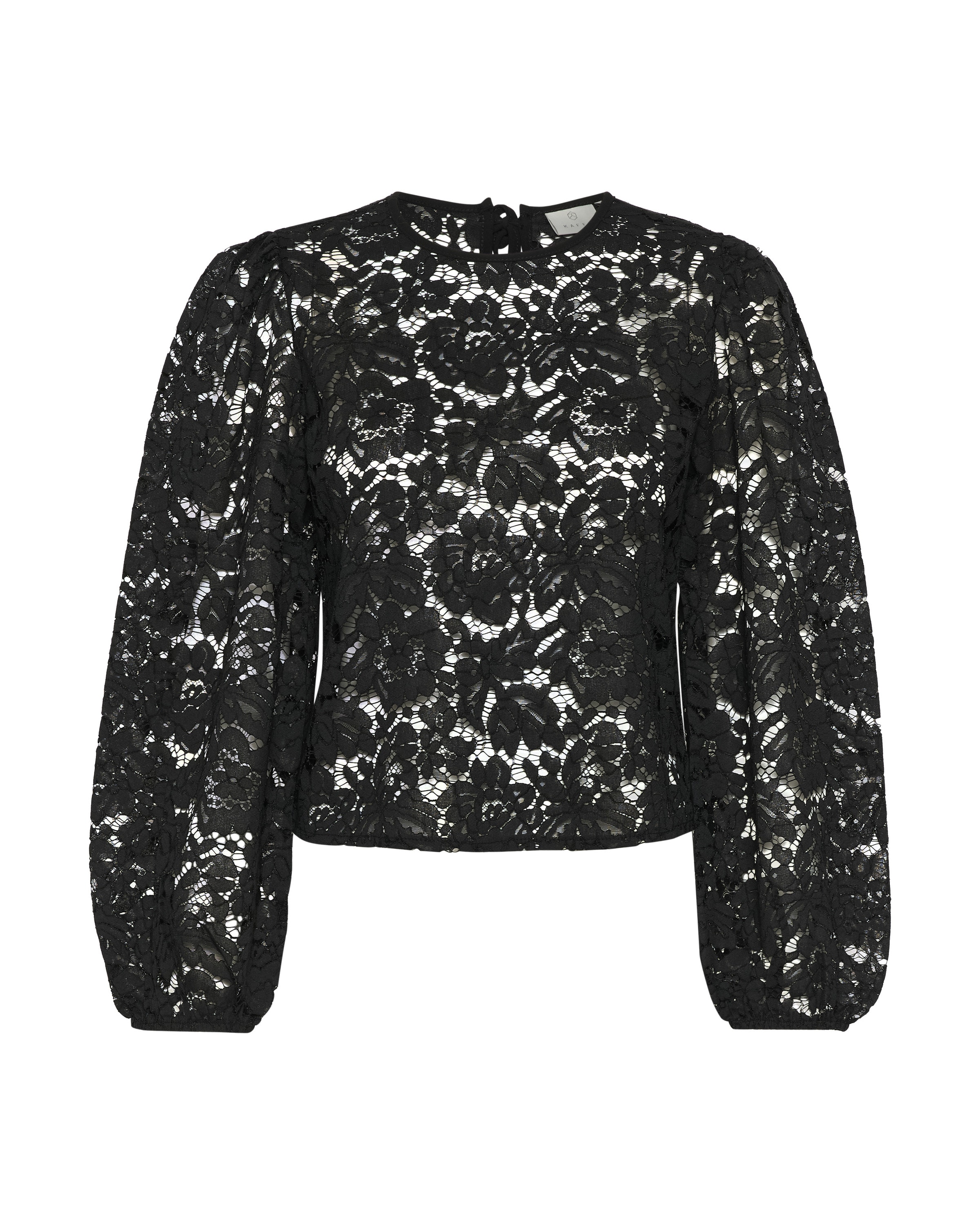 Kaffe - Blusa 'KA Nomi' en negro: frente