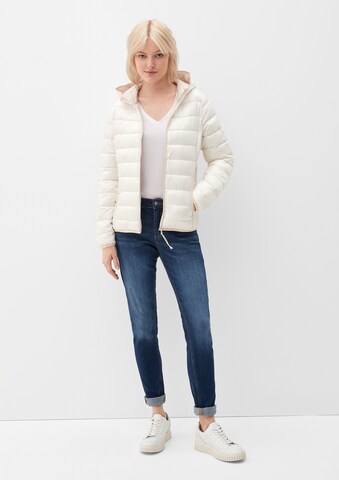 Veste mi-saison QS en beige