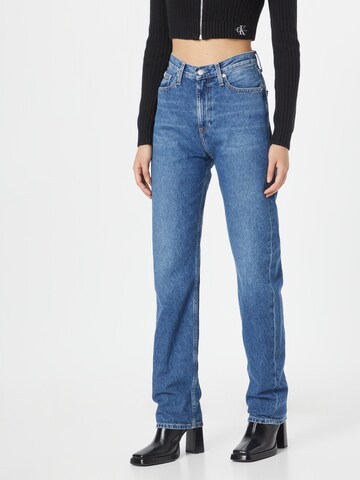 Calvin Klein Jeansregular Traperice - plava boja: prednji dio