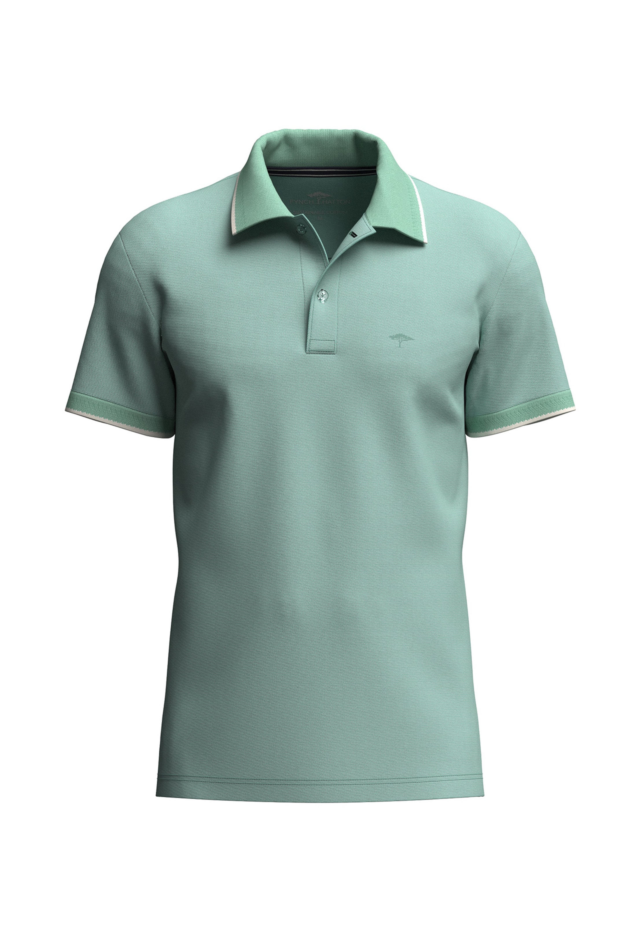 FYNCH-HATTON Shirt in Grün: Vorderseite