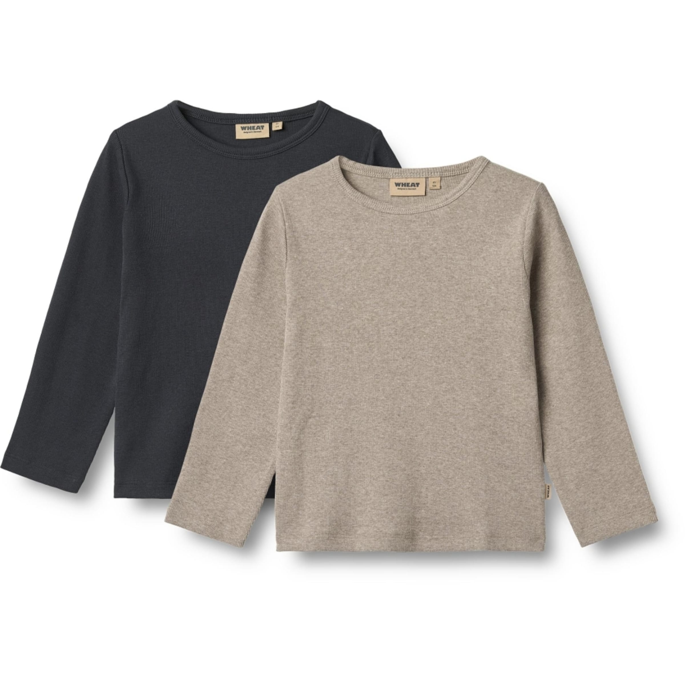 WHEAT Tričko – šedá: přední strana