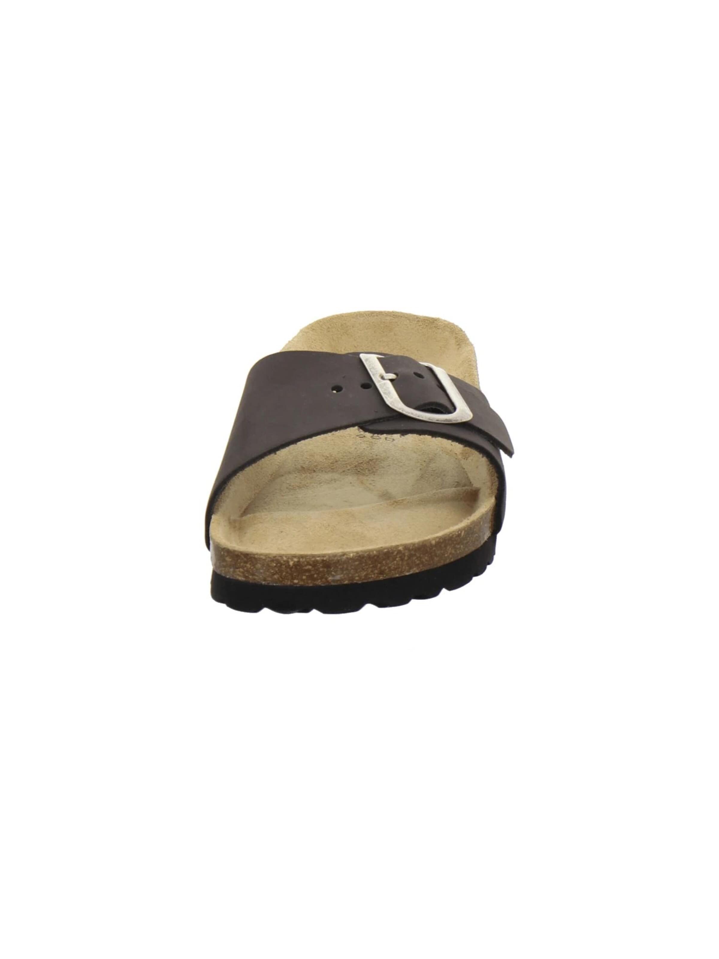 AFS-Schuhe - Zapatos abiertos 'Pantoletten Damen Einschnaller stone' en gris