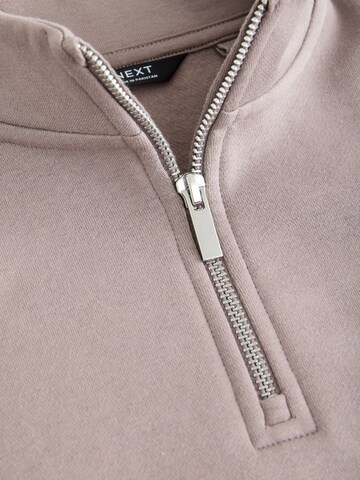 Next Sweatshirt i brun