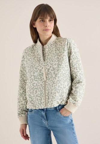 CECIL Between-Season Jacket in Green: front