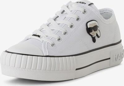 Karl Lagerfeld Sneaker in creme / schwarz / weiß, Produktansicht