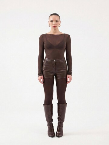 HOLLY LOLLY Shirt in Brown