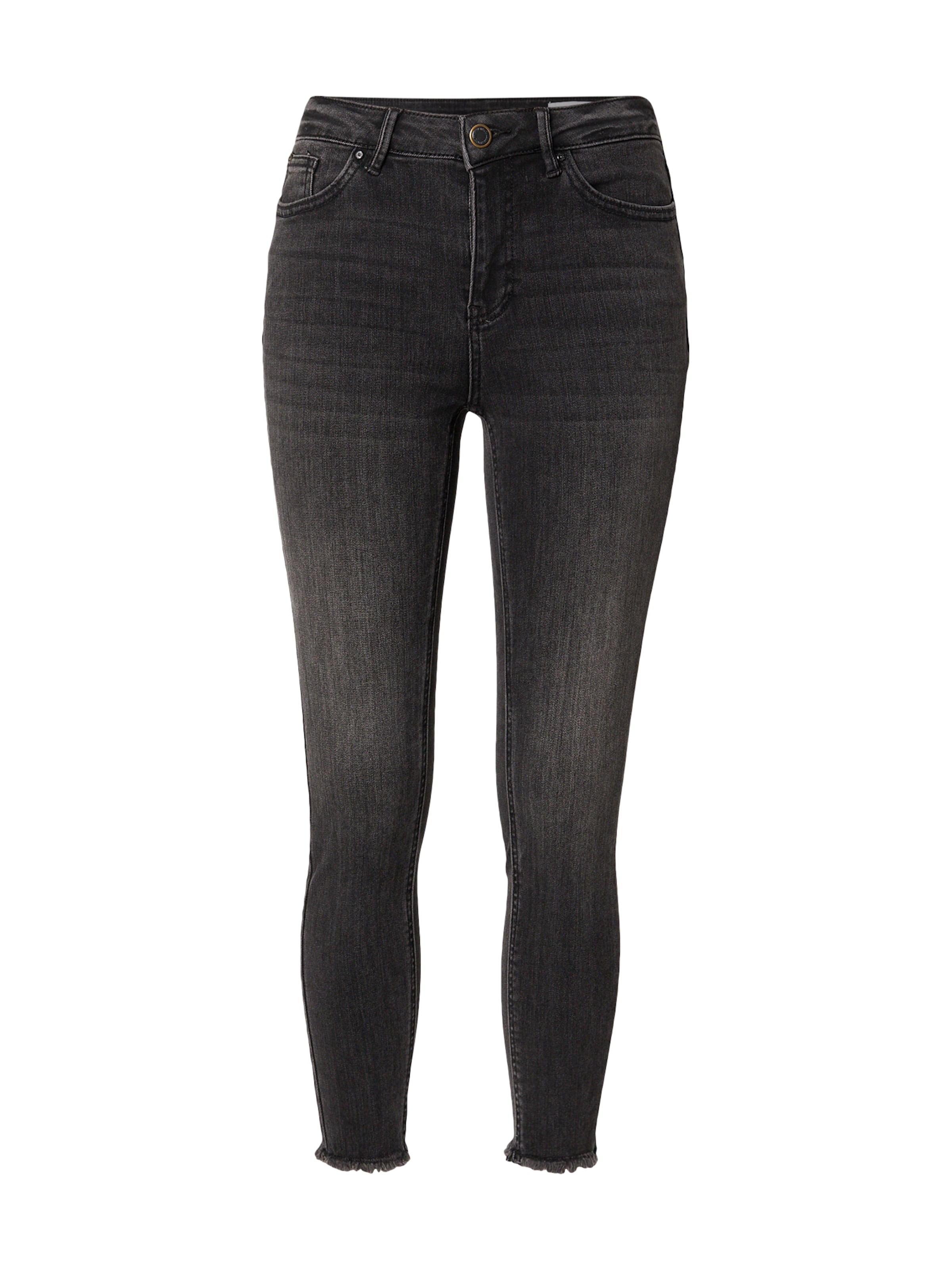 VERO MODA - Skinny Vaquero 'VMFlash' en negro: frente