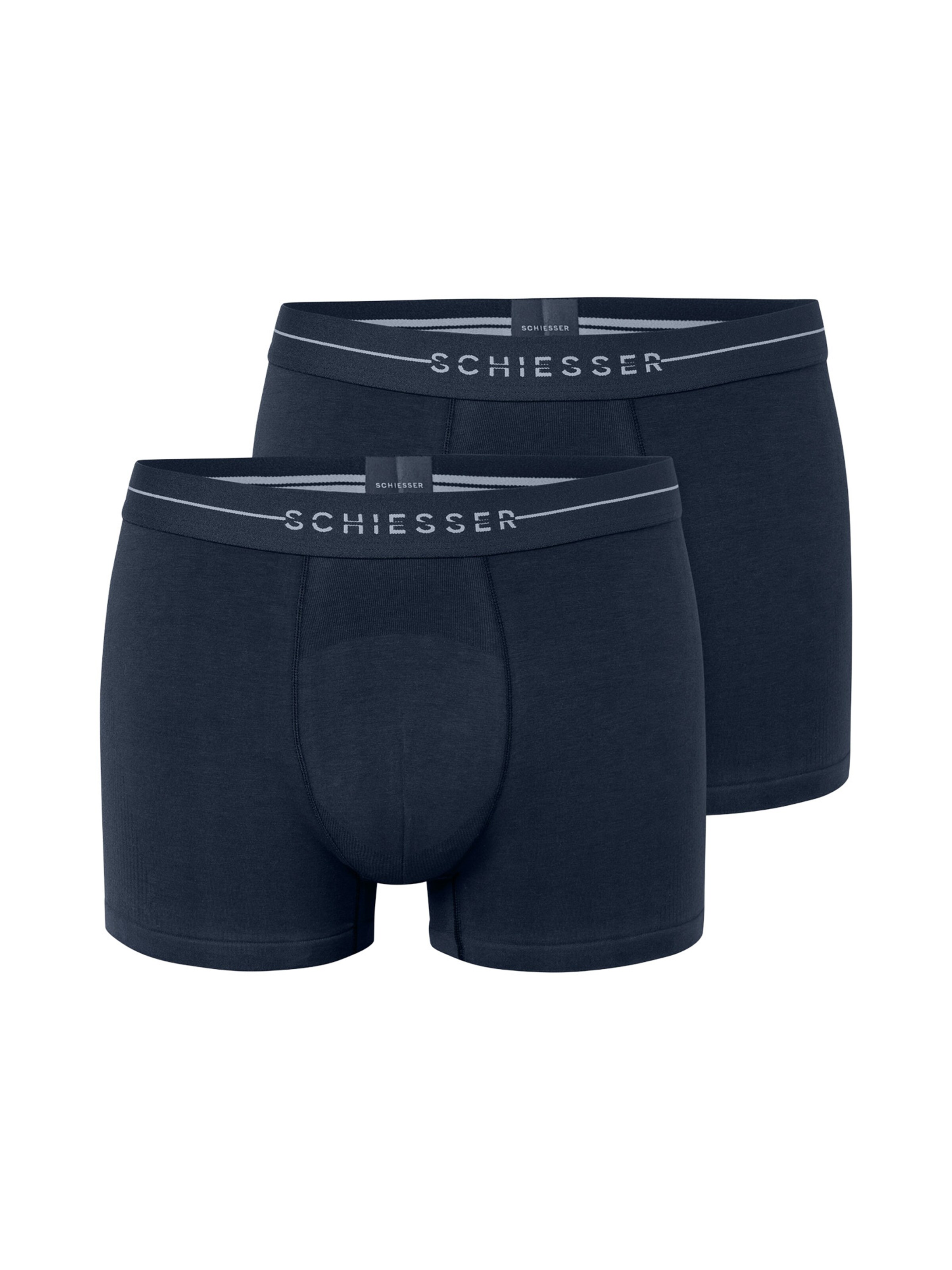 SCHIESSER Boxer shorts in Night blue / White, Item view